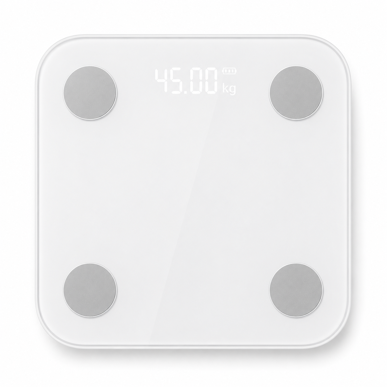 Titan Smart Scale with glass top and LED display